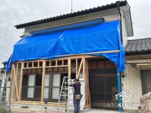 工事中　増築　リフォーム